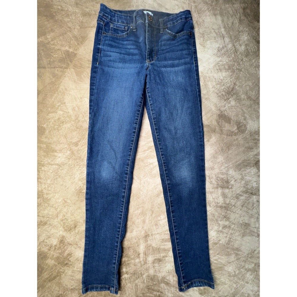 Nine West Women's Dark Wash Denim Jeans Super Skinny Size 4